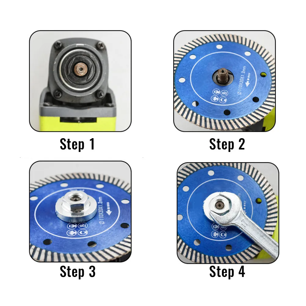 Рисунок 3 - сменная резьба, угловая шлифовальная машина