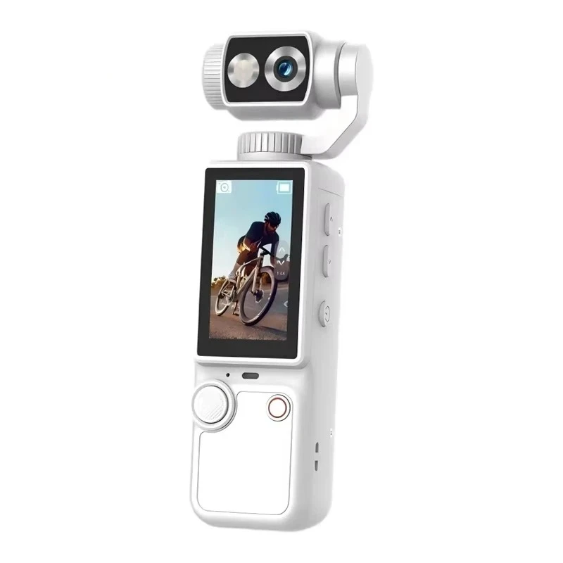 Caméra portable 4K HD Wi-Fi, idéale pour les voyages, le vélo, la conduite automobile et le vlogging. Mini caméra sportive pour moto et autres activités._voghion.com