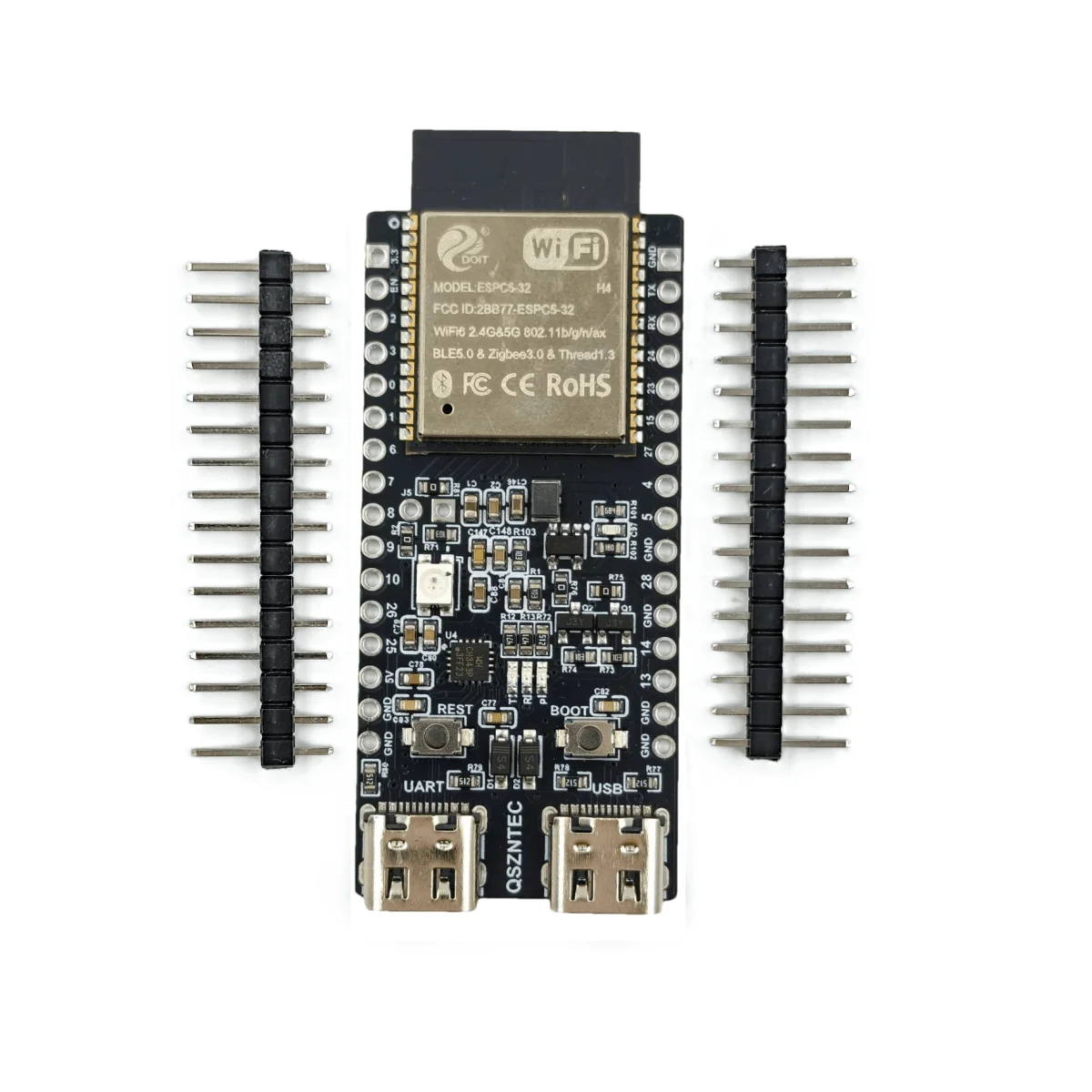 รูปสินค้า บอร์ดพัฒนา ESP32-C5 Wi-Fi 6 ดูอัลแบนด์ รุ่นใหม่