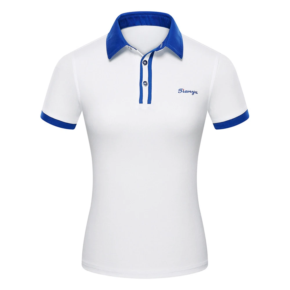 

Summer Golf Sports Shirt Golf Women's T-shirt Sweat Absorbing Breathable Women's POLO Top Women's Short Sleeve Sportswear