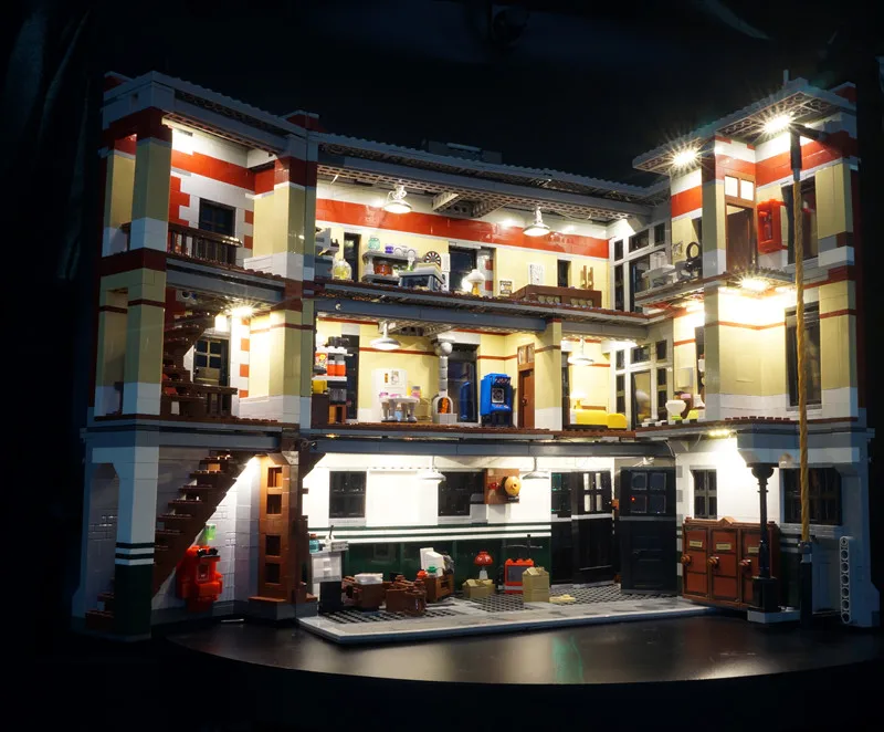 

Led Light Kit for 75827 Firehouse Headquarters Building Blocks Set (Model Not Inculded)