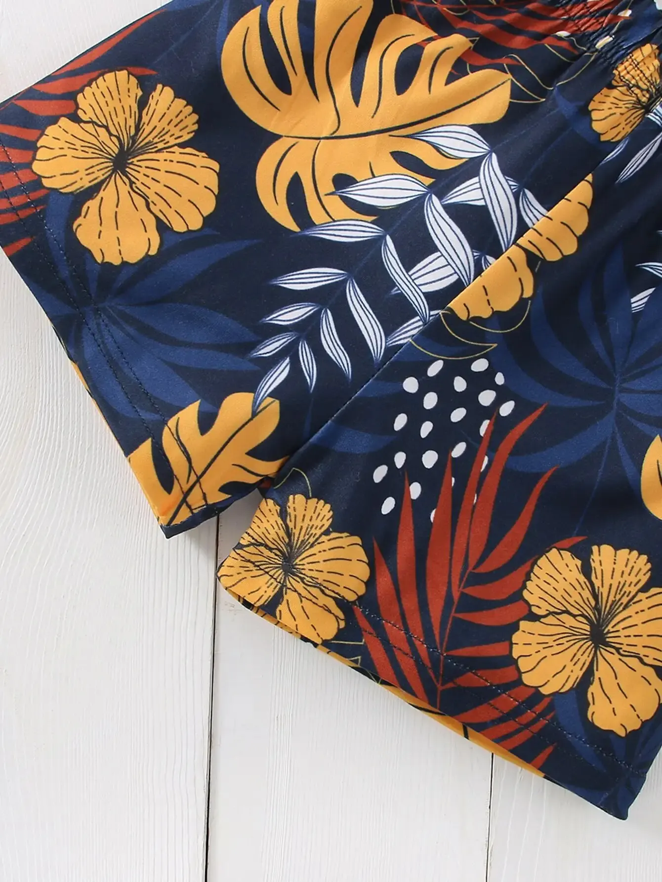 Printed Tank Shorts Two-piece Summer Fashion Printed Tank Shorts for Baby Girls Handsome Breathable Casual Suit for Baby Boys