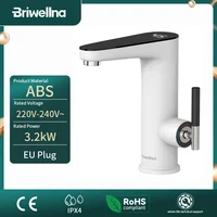 Briwellna chauffe-eau électrique 220V Robinet de cuisine Geysers sans réservoir Robinet Chauffage Robinet Chauffants instantanés Robinet 1