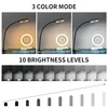 LED Desk Clip Study Lamp USB 3 Colours Adjustable Bedside Desk Night Lamp Multi-purpose Flexible Black Reading Lights 5