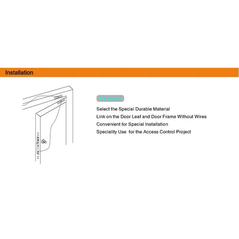 Door Loop Contact Wire Breaker Special For Electric Lock Of Contact Access Control electric door lock parts