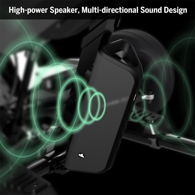 スケボーBluetoothスピーカー X8TWSポータブルBluetoothスピーカーIPX7-黒 - K&F Concept