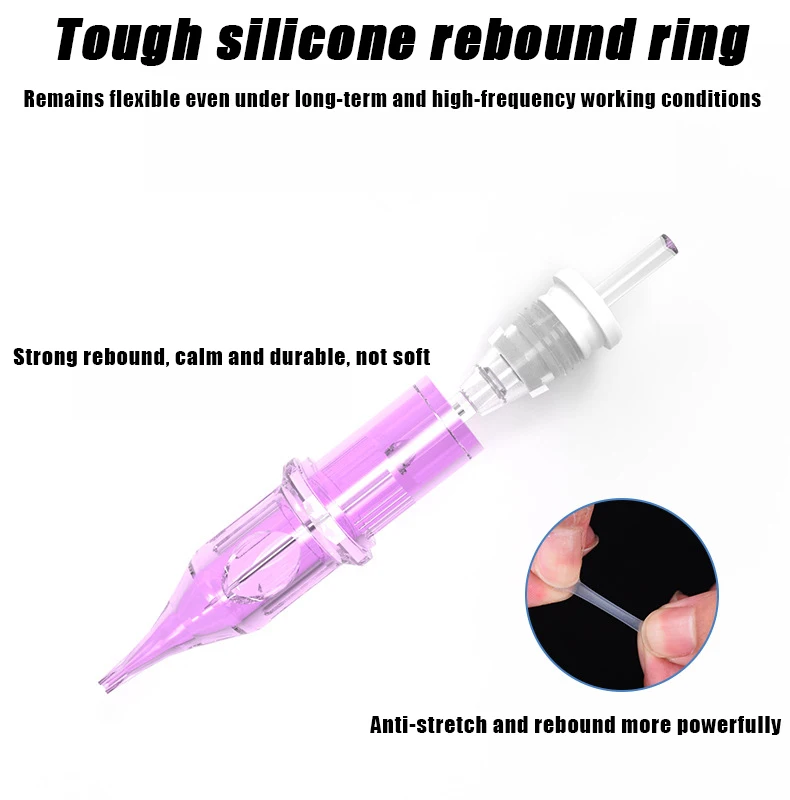 Tattoo cartridge needles YILONG 50/20PCS disposable tattoo cartridges needle RM/RL/M1/RS needle diameter 0.35MM tattoo machine