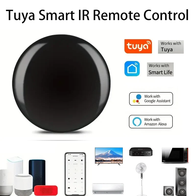 Smart Wifi IR Universal Remote Control Tuya Smart Life APP Voice Control Infrared Remote Controller Support Alexa Google Home