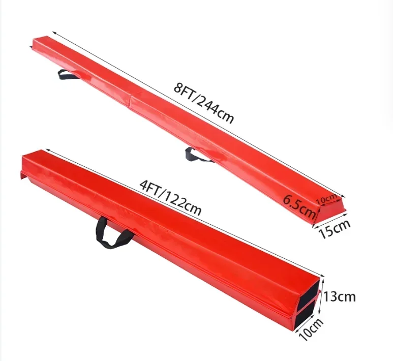 Hot Sale Professional Gymnastic Wooden Balance Beam For Kids
