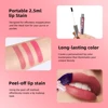 Long Lasting Lip Inks Korean Matte Lip Tint Peel Off Matte Tick for Lips Stick Free Shipping Liquid Lipstick Waterproof Makeup 4