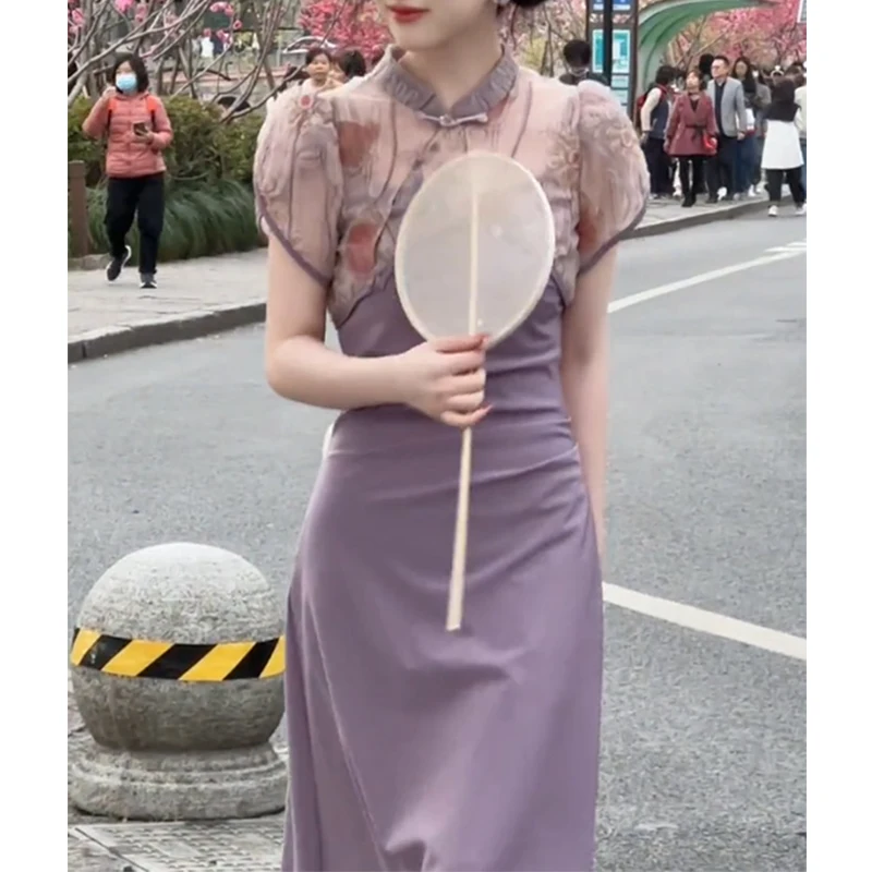 5    ο ߱ Ÿ  Ƿ Cheongsam ο 2023  Ÿ Ʈ ġϴ   Ʈ 巹