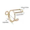 Costume Rings Wudu Nail Rings Non Tarnish 10pcs Adjustable No Glue No Women Gift Ring Set For Halal Nails Decoration бижутерия 6