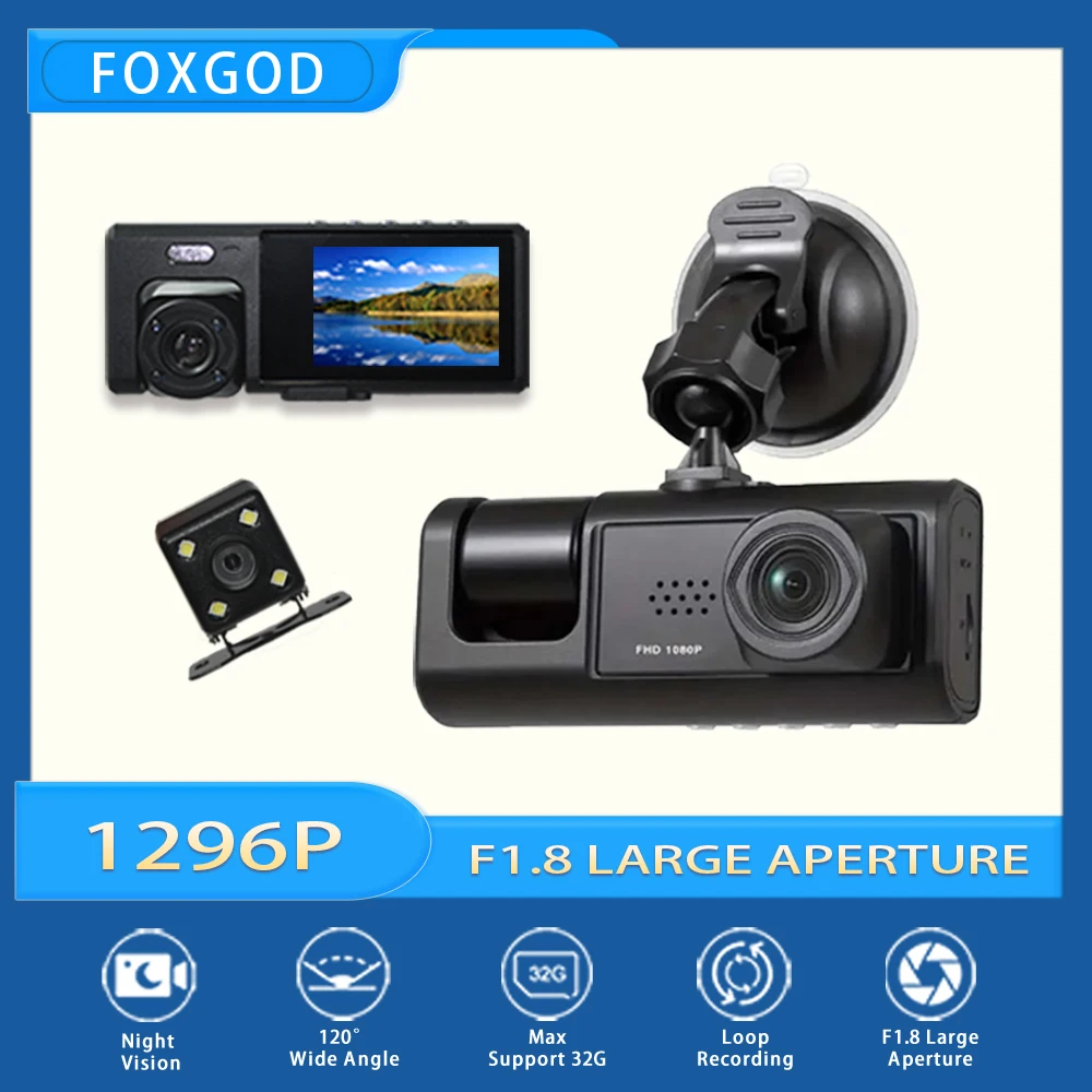 CarDVRDashCamBlackBoxFullFHD1080PLoopRecordingNightVision