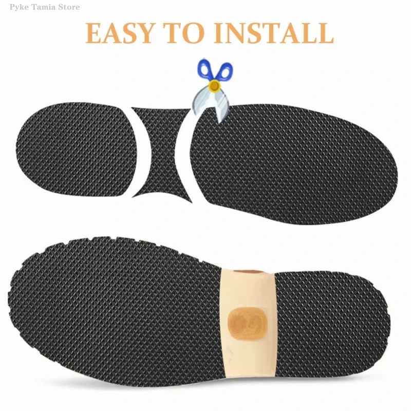 Shoe Repair Patches Shoe Repair Patch Shoe Repair Stickers Shoe Stickers Shoe Anti Slip Stickers Anti-slip Sole Stickers No-adhesive Heel Sole Protector Mute Cushion Insoles Repair Wearable Outsole Shoes Pads Shoe Accessories