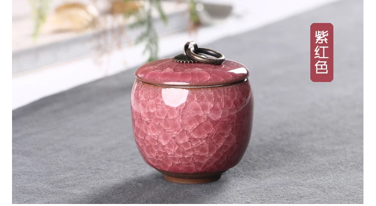 Tea Canister Ceramic Tea Caddies tea container coffee canister porcelain tea caddy storage box
