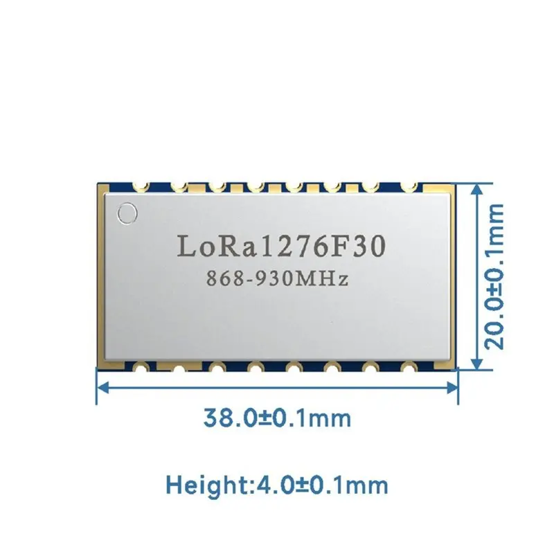 LA-Lora1276f30 1W 6-8Km 장거리 및 고감도 139 Dbm 868Mhz 무선 RF 모듈