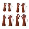 1 Pair Garden Gloves Wear Resistant Puncture Proof Elbow Length Full Coverage Work Gloves Labor Long Elbow Gloves 6