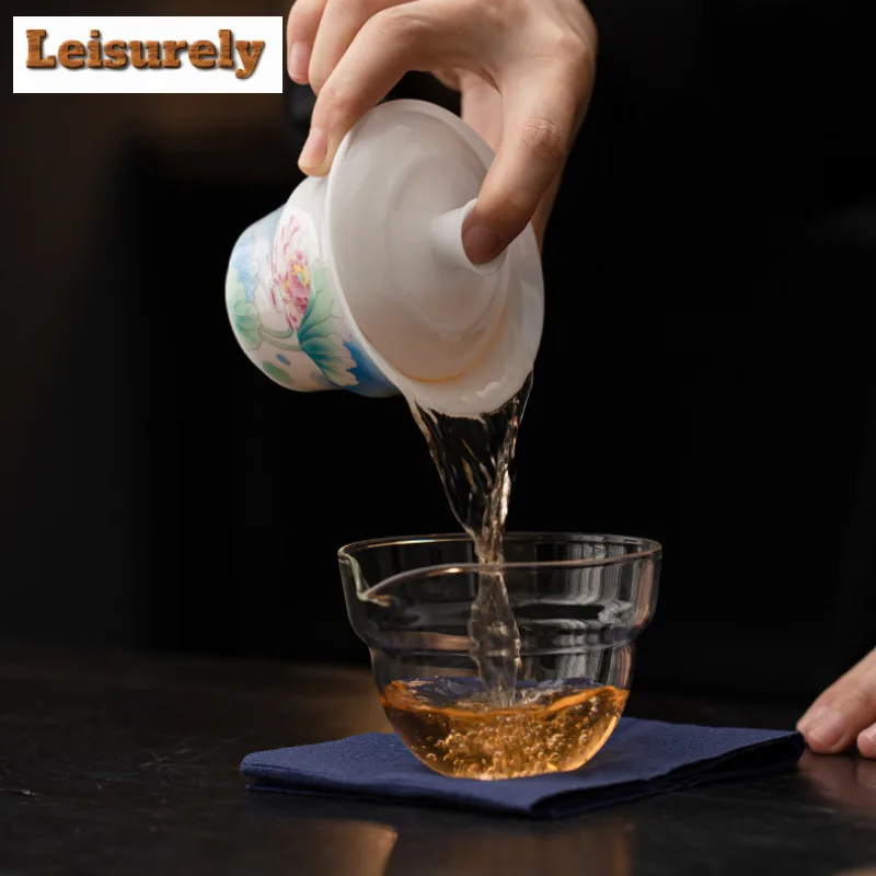 Ice Seed Jade Porcelain Lotus Charm Travel Tea Set Kit Zen 1 Pot 3 Cups Household Tea Making Organizer Portable Camping Handbag