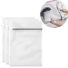 2PCS Honeycomb Mesh Laundry Bags For Delicates,Net Fabric Reusable Delicate Wash Bag Travel Organization Bag For Lingerie 1