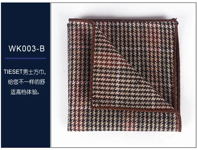 Pocket Square HOULIFE 6/12 PCs 100% 40S Combed Cotton Handkerchief Solid Candy Color Hankies For Wedding Party, 15.7×15.7" At Amazon Men's Clothing Store Mens Handkerchiefs Cotton Large