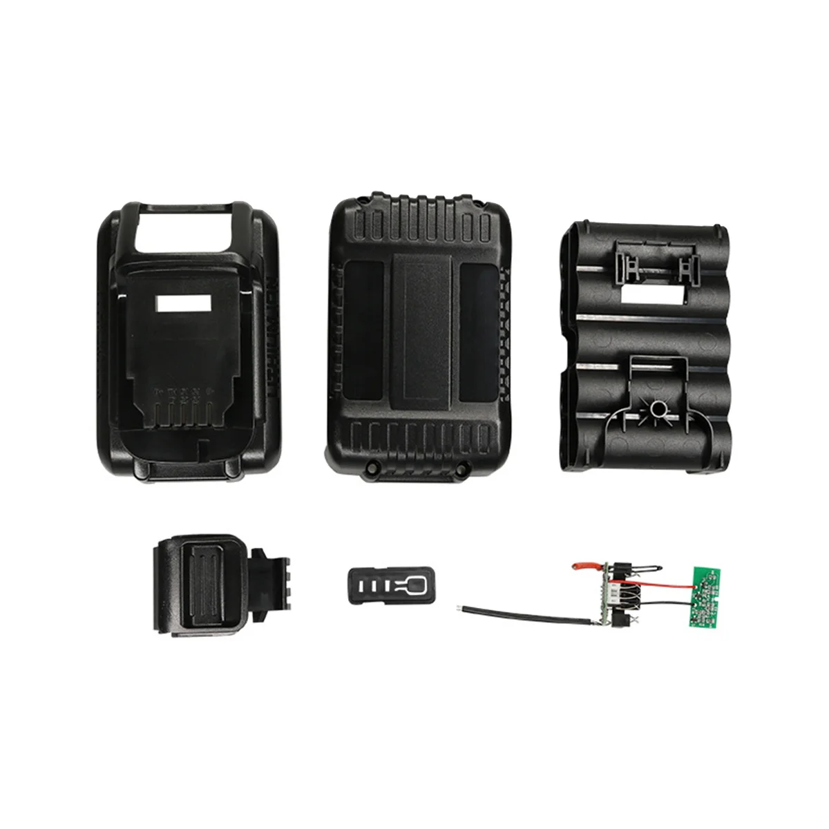 Scheda Protettiva Dcb206 + Custodia In Plastica Per Dewalt Dcb206 20V 21700 Batteria Al Litio 10 Core Circuit Board Case Kit