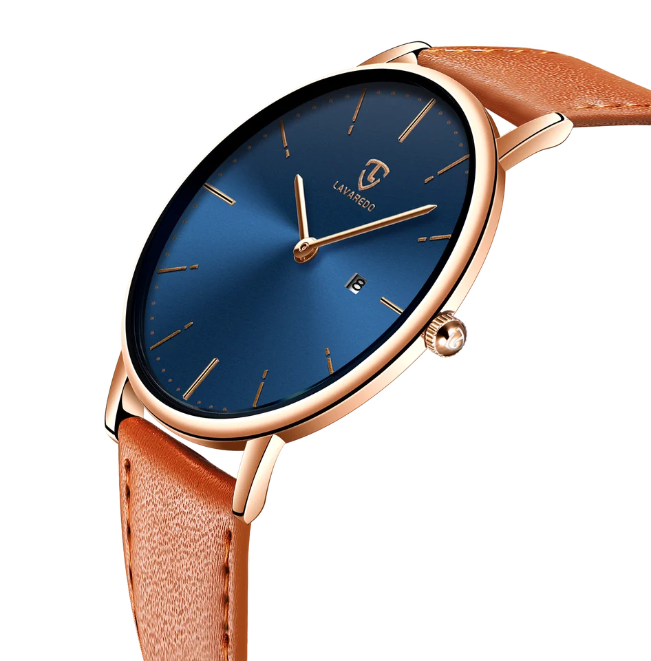 OROLOGIO DA POLSO BENCHI D9652A UOMO ANALOGICO QUARZO SPORTIVO CASUAL BLU