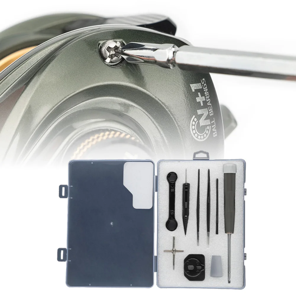 Fishing Reel Unload Maintenance Tool Kit Fishing Reel Removal Tool Fishing Reel Maintenance Repair Tool DIY Fishing Repair Tools