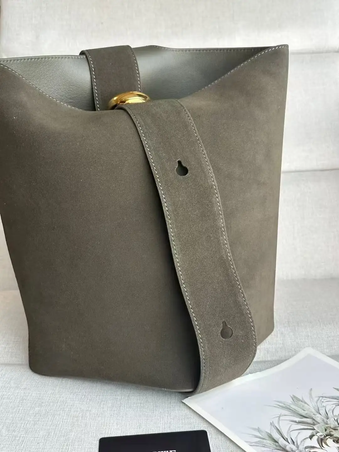 Korean version of fashionable, cute, exquisite bucket bag