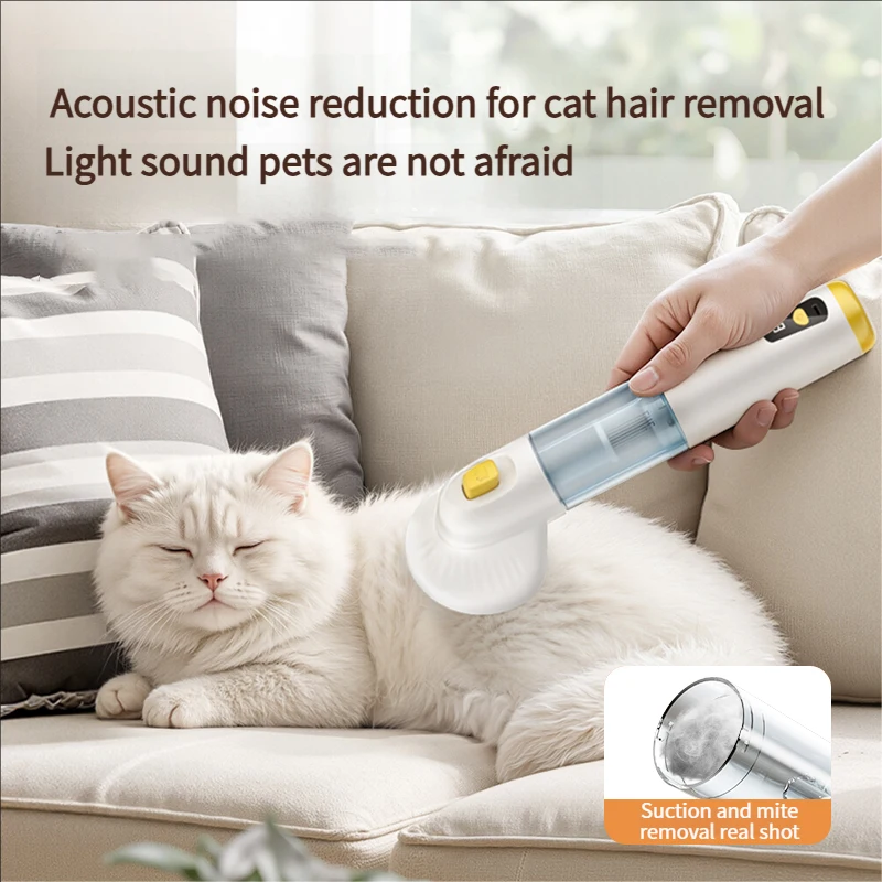 Advanced Multifunctional Pet Vacuum Cleaner with Cyclonic Technology for Long-Lasting Suction And Efficient Hair Removal