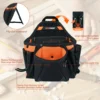 Contractor's Tool Pouch Electrician's Tool Pouch Nail ScrewWork Framer's Tool Belt Pouch with Hammer Ring Clip Utility Organizer 3