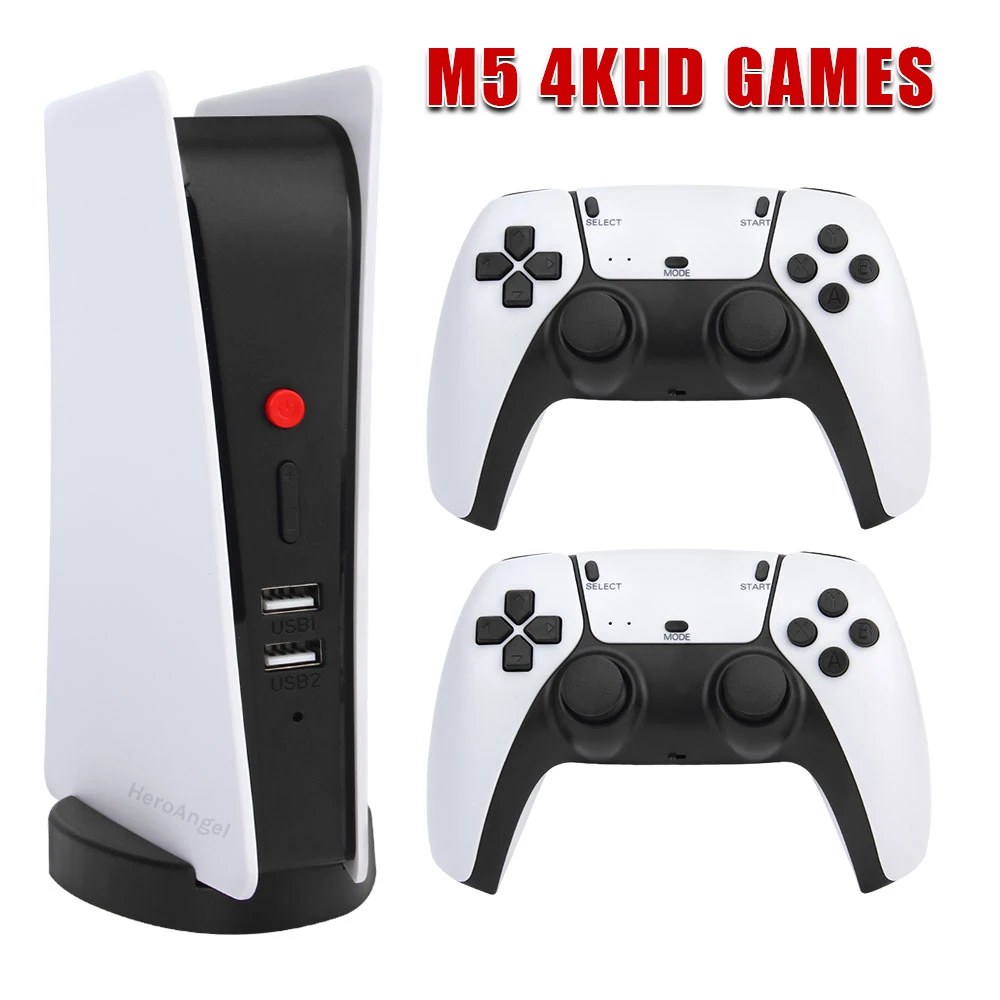 

2022 NEW M5-P5 Game Console Video Gamebox 20000 Retro Arcade Games Built-in Speaker 2.4G Wireless Controller FOR PS1/CPS/FC/GBA