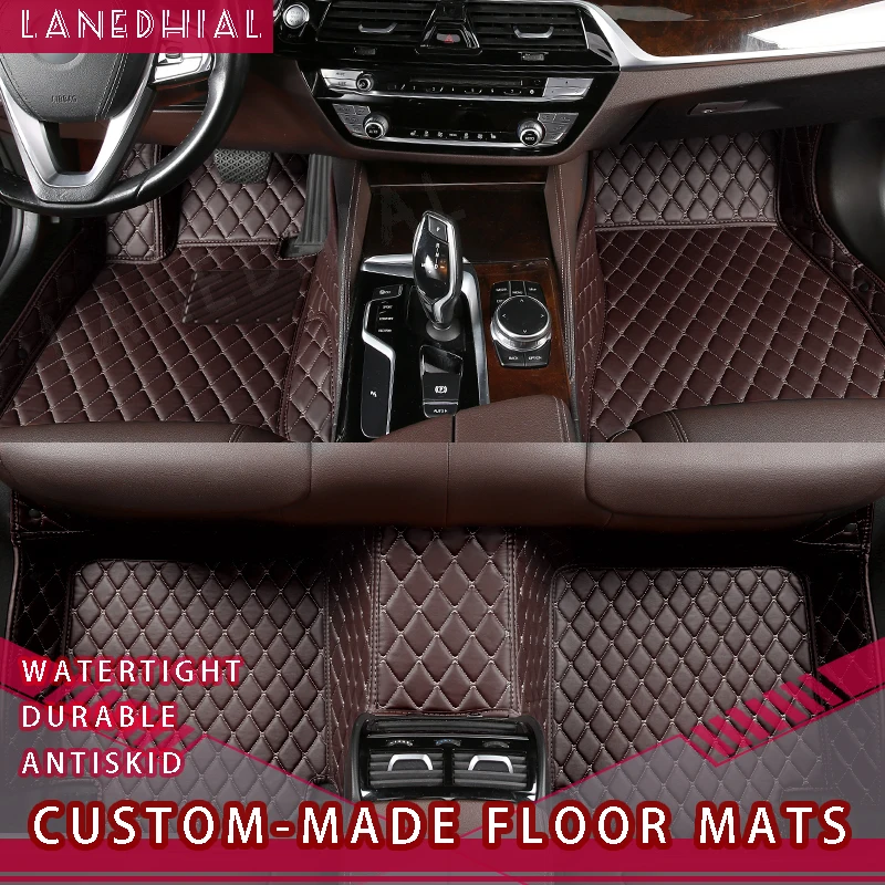 

Custom Top Grade High-end Leather Car Floor Mats For Great Wall M4 Hover H3 Hover H6 Hover H6 Coupe X200 Car Interior Protector