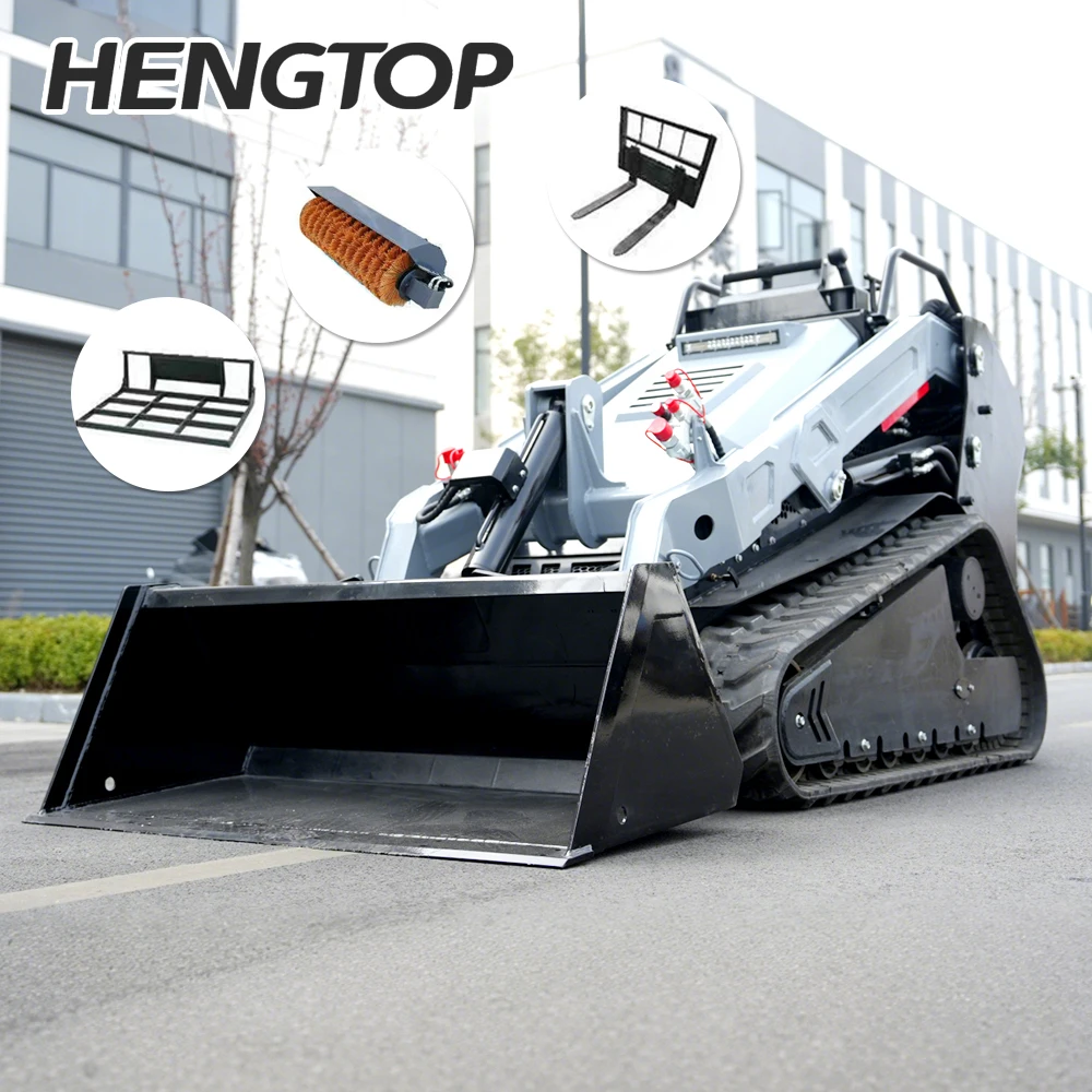 Free Shipping CE EPA Small Digger 1.8 Ton Fully Hydraulic Diesel Mini Bagger All Terrain Farm Micro Excavator With Sunshade