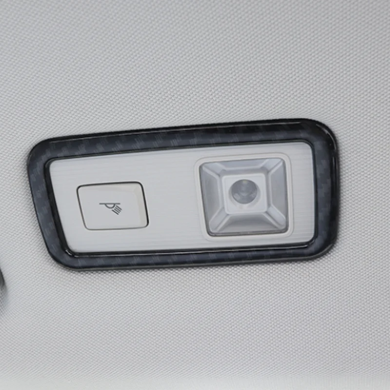 Bjmycyy Automobile Reading Cornice Decorativa In Fibra Di Carbonio Per Volkswagen T-Roc T Roc 2018 Accessori