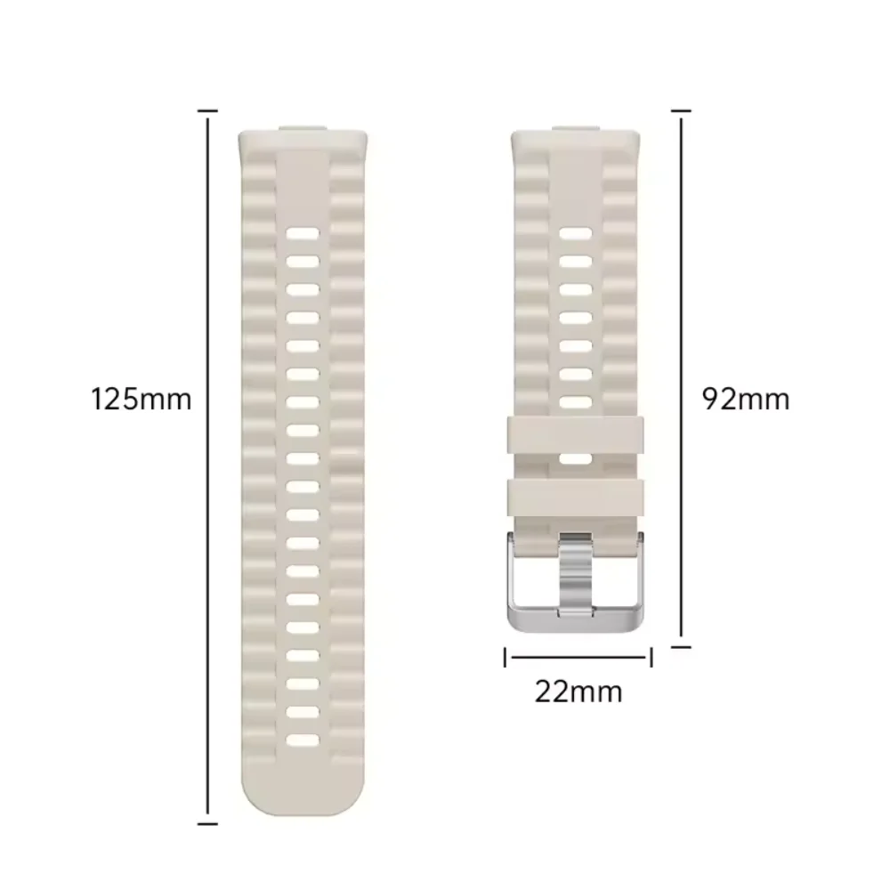 Premium Silicone Wristband – Comfortable Strap for Smartwatch Accessories