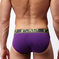 Marque hommes sous-vêtements en coton taille basse Sexy slips à la mode confortable absorbant la sueur antibactérien Boxer Shorts caleçons 5