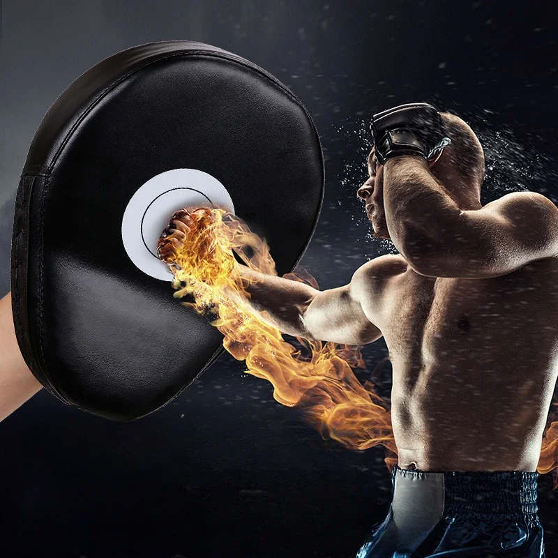 Boxing Hand Target Martial Thai Kick Sanda Training Thickened Karate Training Mitt Focus Punch Pads Five-finger Hand Target 1PCS boxer target martial arts target martial arts pads