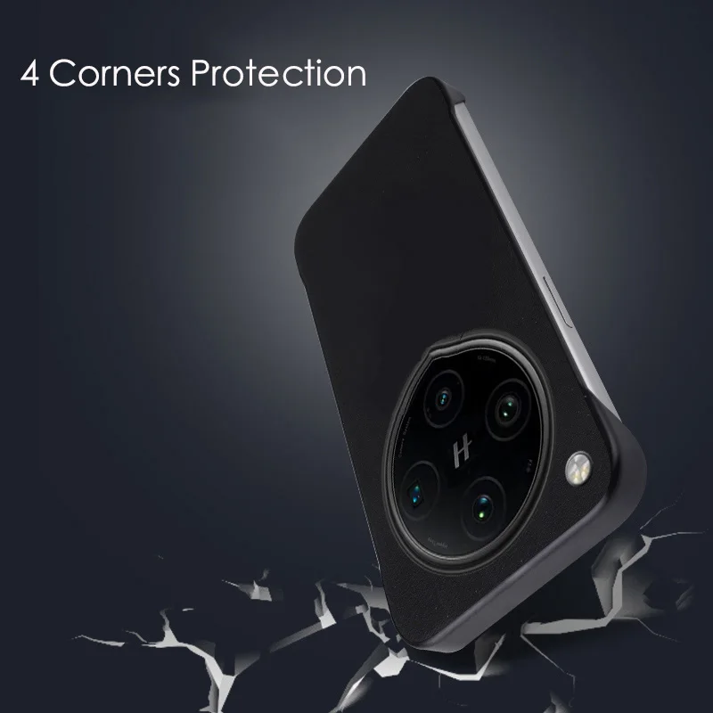 Premium Business Leather Ultra Slim Phone Case - Matte Shockproof Cover