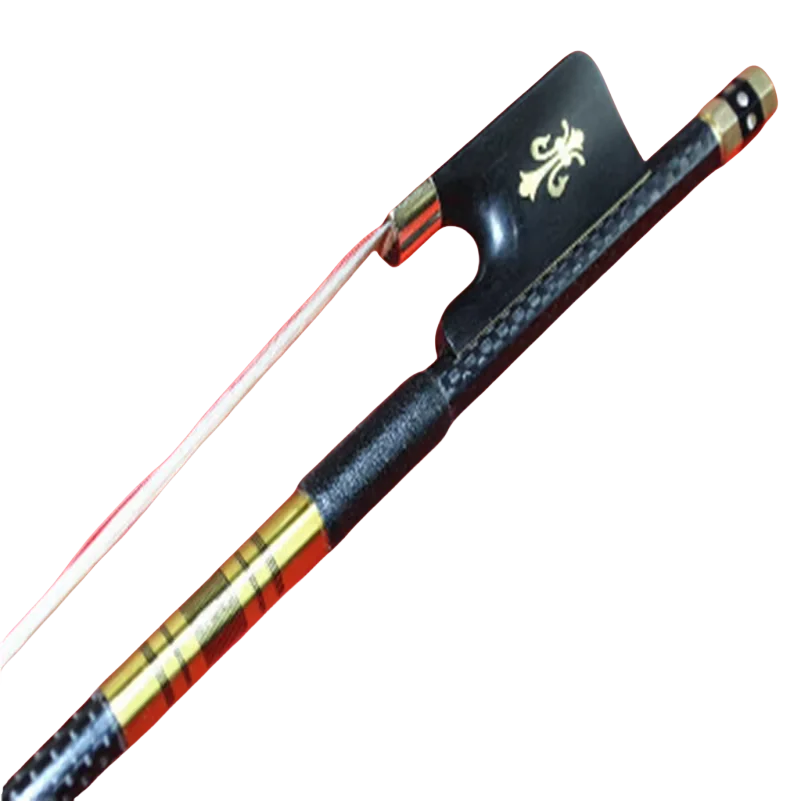PRO light carbon fiber viola bow copper parts white horse hair viola parts