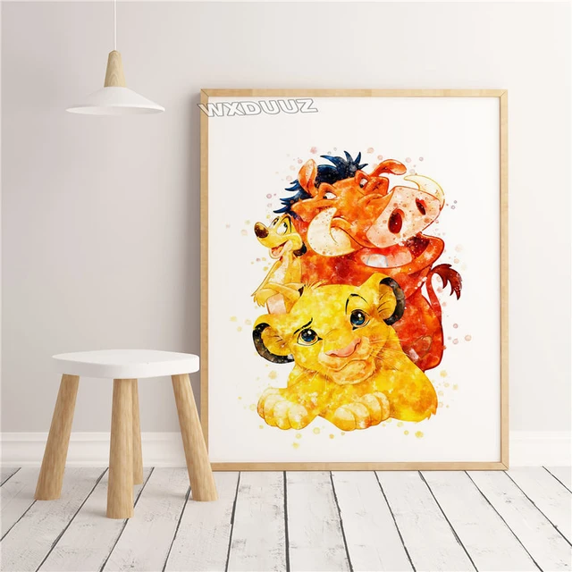 Lion King Watercolor