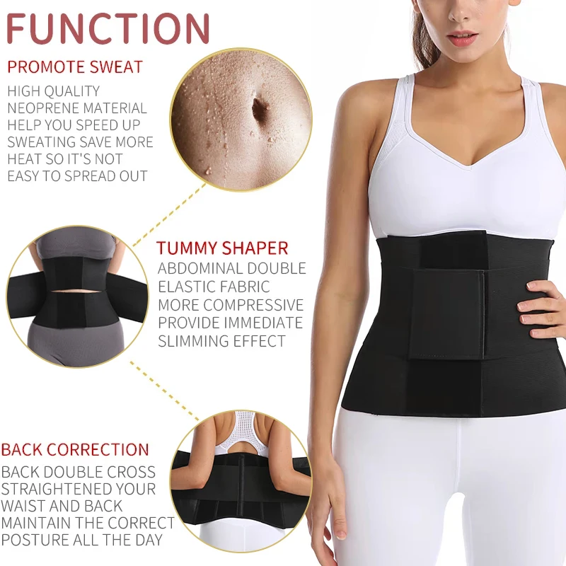 Body Shaper Corset For Big Belly Fat Burn Shapewear Waist Trainer