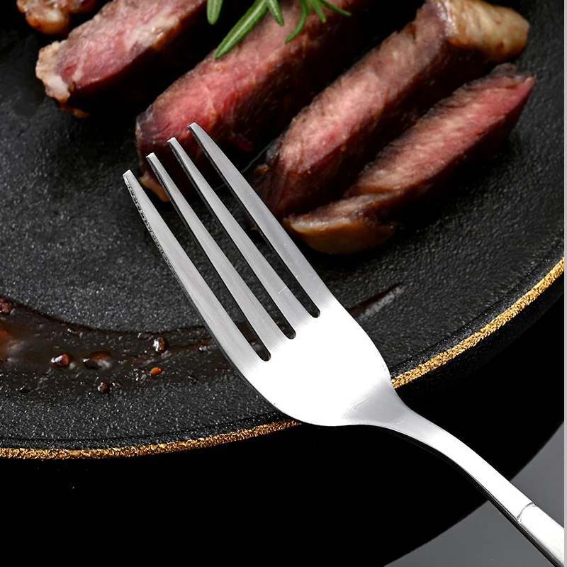 1/5/20 Pcs Silverware Set Stainless Steel Flatware Serving Utensil Set and Steak Knives for 4 Dishwasher Safe Cutlery