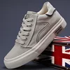 Men's Canvas Shoes Casual Breathable Non-Slip Walking Shoes Fashion Lightweight Comfortable Sneakers for Male 3