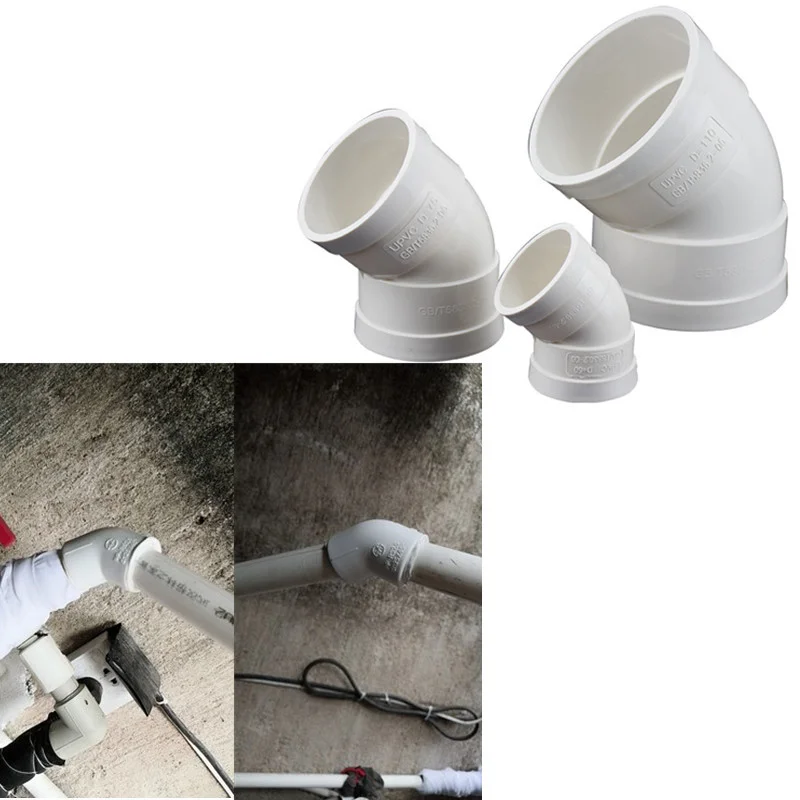 

Home Plumbing Drain pipe Degree Elbow Inner Diameter Drain pipe Fittings joint kitchen drain joint Pipe Fittings Accessories