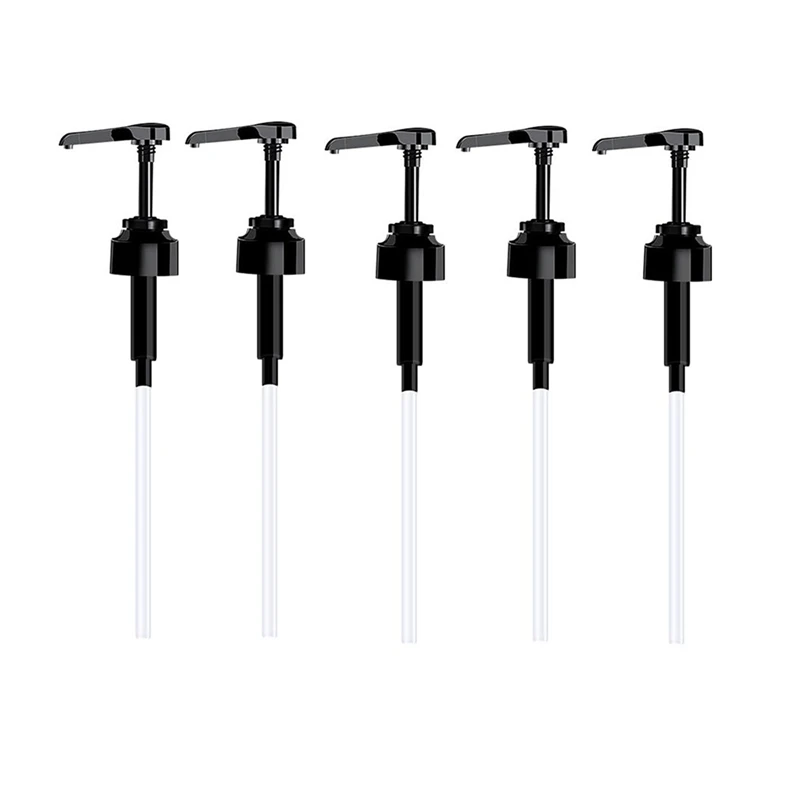 5Pcs Coffee Liquid Dispenser Syrup Pump Kitchen Accessories For Syrup