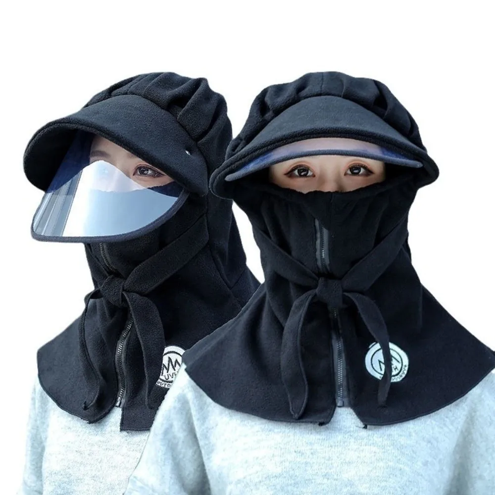 Polyester Windproof Balaclava Hat for Winter Cycling