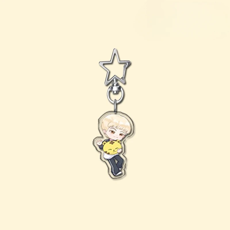 Exclusive KPOP Korean Idol Group Acrylic Phone Chain S COUPS JEONGHAN JOSHUA JUN HOSHI VERNON DINO Cute Student Backpack Pendant 3