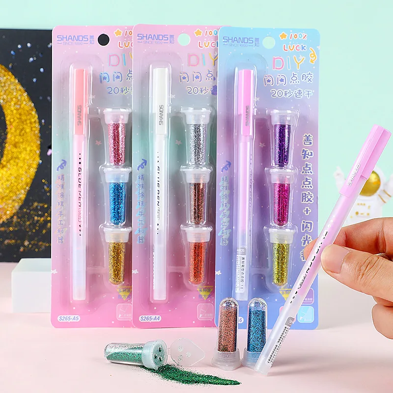 MotiMind 30 Pcs White Tacky Glue Pens Bulk For Crafts Tacky Glue