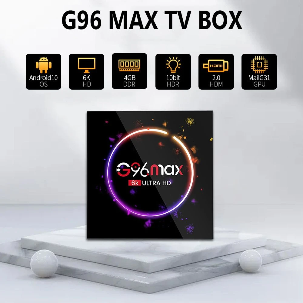 Android Tv Box G96 Max Tv Box Top Box Set Top Box G96 Max 4gb
