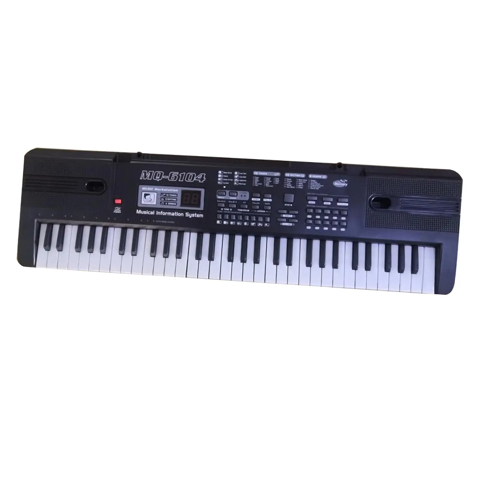 61 Keys Portable Electric Music Piano Keyboard With Mic Educational